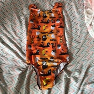 girls halloween gymnastics leotard